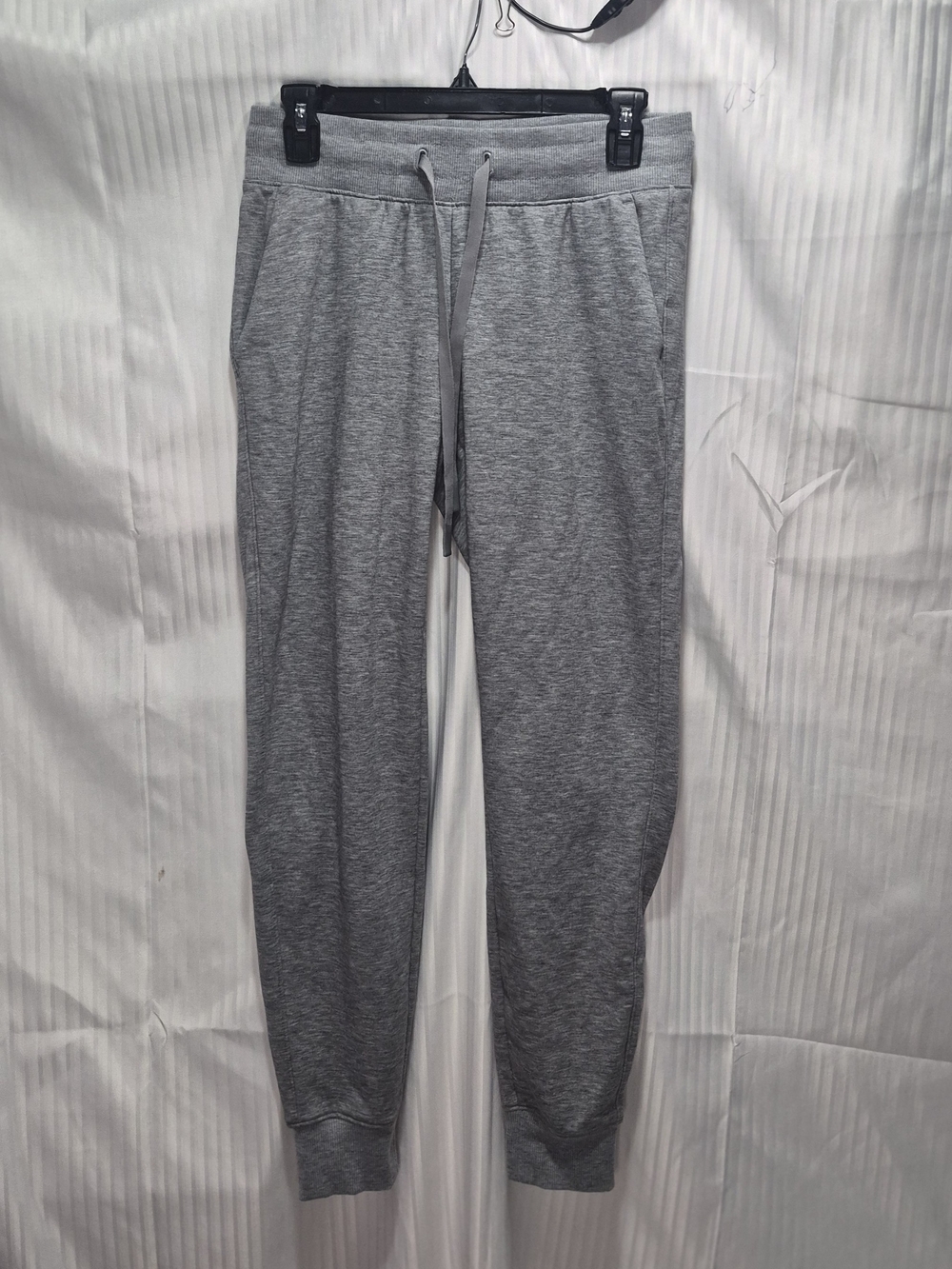 Athletic Works XS Women's Light Gray Drawstring Joggers With Pockets